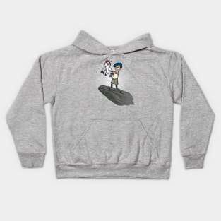 The Digi King of Reliability Kids Hoodie